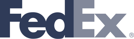 Logo - FedEx - White