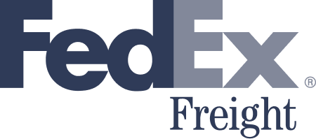 Logo - FedEx Freight - White